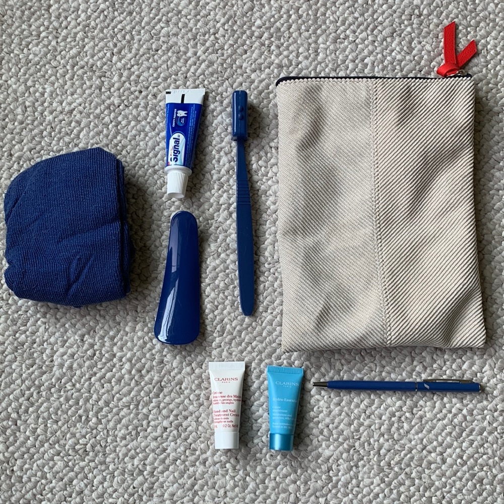AIR FRANCE Amenity Kit for Business Class.